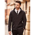 Black - Side - Russell Mens Smart Softshell Jacket