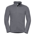 Convoy Grey - Front - Russell Mens Smart Softshell Jacket