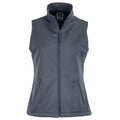 Convoy Grey - Front - Russell Ladies-Womens Smart Softshell Gilet Jacket