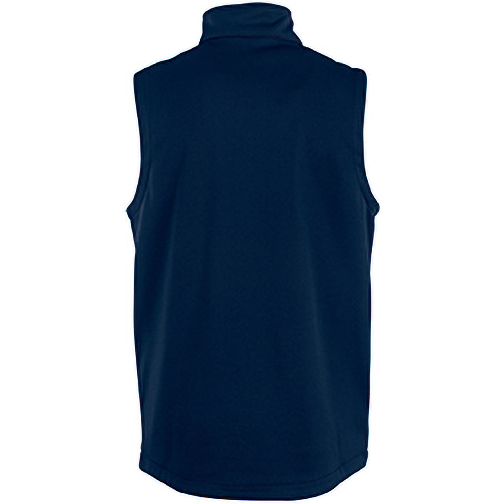 French Navy - Back - Russell Mens Smart Softshell Gilet Jacket