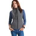 Titanium - Back - Russell Ladies-Womens Soft Shell Breathable Gilet Jacket