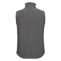 Titanium - Back - Russell Mens 3 Layer Soft Shell Gilet Jacket