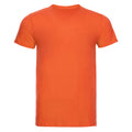 Orange - Back - Russell Mens Slim Short Sleeve T-Shirt