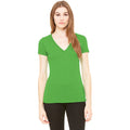 Green Triblend - Back - Bella Ladies-Womens Triblend Crew Neck T-Shirt