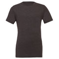 Dark Heather - Front - Canvas Unisex Jersey Crew Neck T-Shirt - Mens Short Sleeve T-Shirt