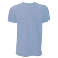 Heather Blue - Front - Canvas Unisex Jersey Crew Neck T-Shirt - Mens Short Sleeve T-Shirt
