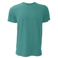 Deep Teal - Front - Canvas Unisex Jersey Crew Neck T-Shirt - Mens Short Sleeve T-Shirt