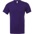 Team Purple - Front - Canvas Unisex Jersey Crew Neck T-Shirt - Mens Short Sleeve T-Shirt