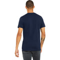 Navy Blue - Lifestyle - Canvas Unisex Jersey Crew Neck T-Shirt - Mens Short Sleeve T-Shirt