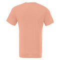 Terracotta - Back - Canvas Unisex Jersey Crew Neck T-Shirt - Mens Short Sleeve T-Shirt