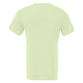 Spring Green - Back - Canvas Unisex Jersey Crew Neck T-Shirt - Mens Short Sleeve T-Shirt