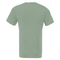 Sage - Back - Canvas Unisex Jersey Crew Neck T-Shirt - Mens Short Sleeve T-Shirt