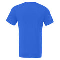 True Royal - Back - Canvas Unisex Jersey Crew Neck T-Shirt - Mens Short Sleeve T-Shirt