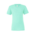 Mint Triblend - Front - Canvas Triblend Crew Neck T-Shirt - Mens Short Sleeve T-Shirt