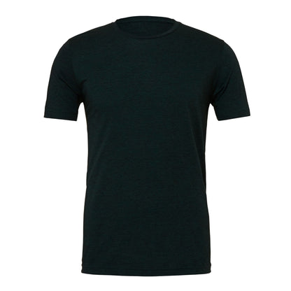 Emerald Triblend - Front - Canvas Triblend Crew Neck T-Shirt - Mens Short Sleeve T-Shirt