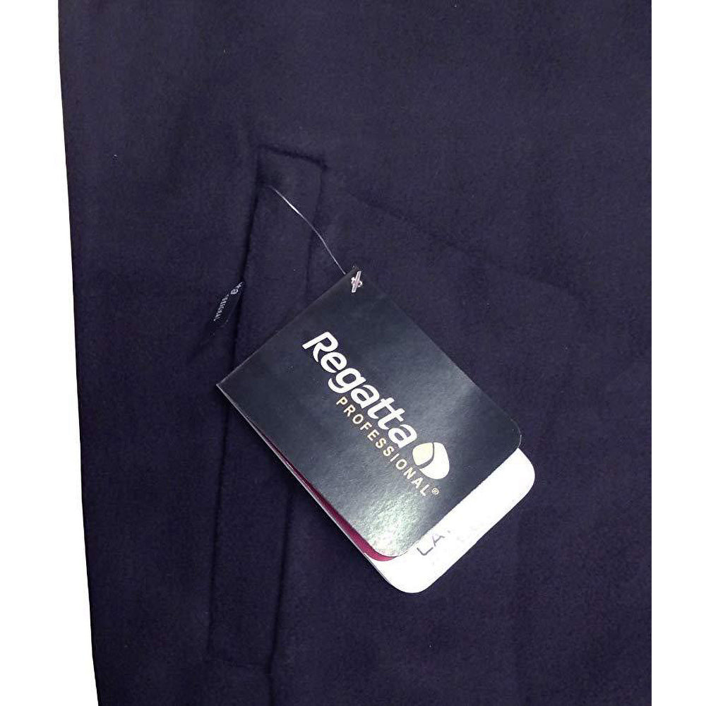 Dark Navy - Lifestyle - Regatta Mens Plain Micro Fleece Full Zip Jacket (Layer Lite)