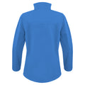 Azure Blue - Back - Result Womens Softshell Premium 3 Layer Performance Jacket (Waterproof, Windproof & Breathable)