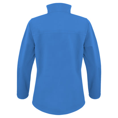 Azure Blue - Back - Result Womens Softshell Premium 3 Layer Performance Jacket (Waterproof, Windproof & Breathable)