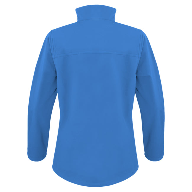 Azure Blue - Back - Result Womens Softshell Premium 3 Layer Performance Jacket (Waterproof, Windproof & Breathable)