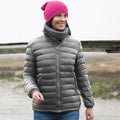 Black - Back - Result Ladies-Womens Ice Bird Padded Jacket (Water Repellent & Windproof)