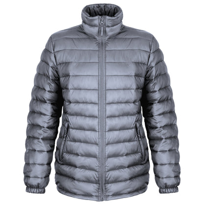 Frost Grey - Front - Result Ladies-Womens Ice Bird Padded Jacket (Water Repellent & Windproof)