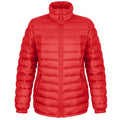 Red - Front - Result Ladies-Womens Ice Bird Padded Jacket (Water Repellent & Windproof)