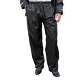 Black - Back - Result Core Kids-Childrens Unisex Stormdri Rain Over Trouser - Pants