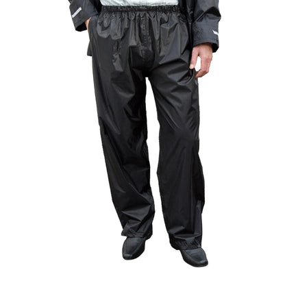 Black - Back - Result Core Kids-Childrens Unisex Stormdri Rain Over Trouser - Pants