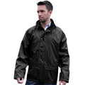 Black - Back - Result Mens Core Stormdri Rain Over Jacket