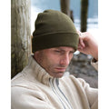 Olive - Back - Result Unisex Lightweight Thermal Winter Thinsulate Hat (3M 40g)