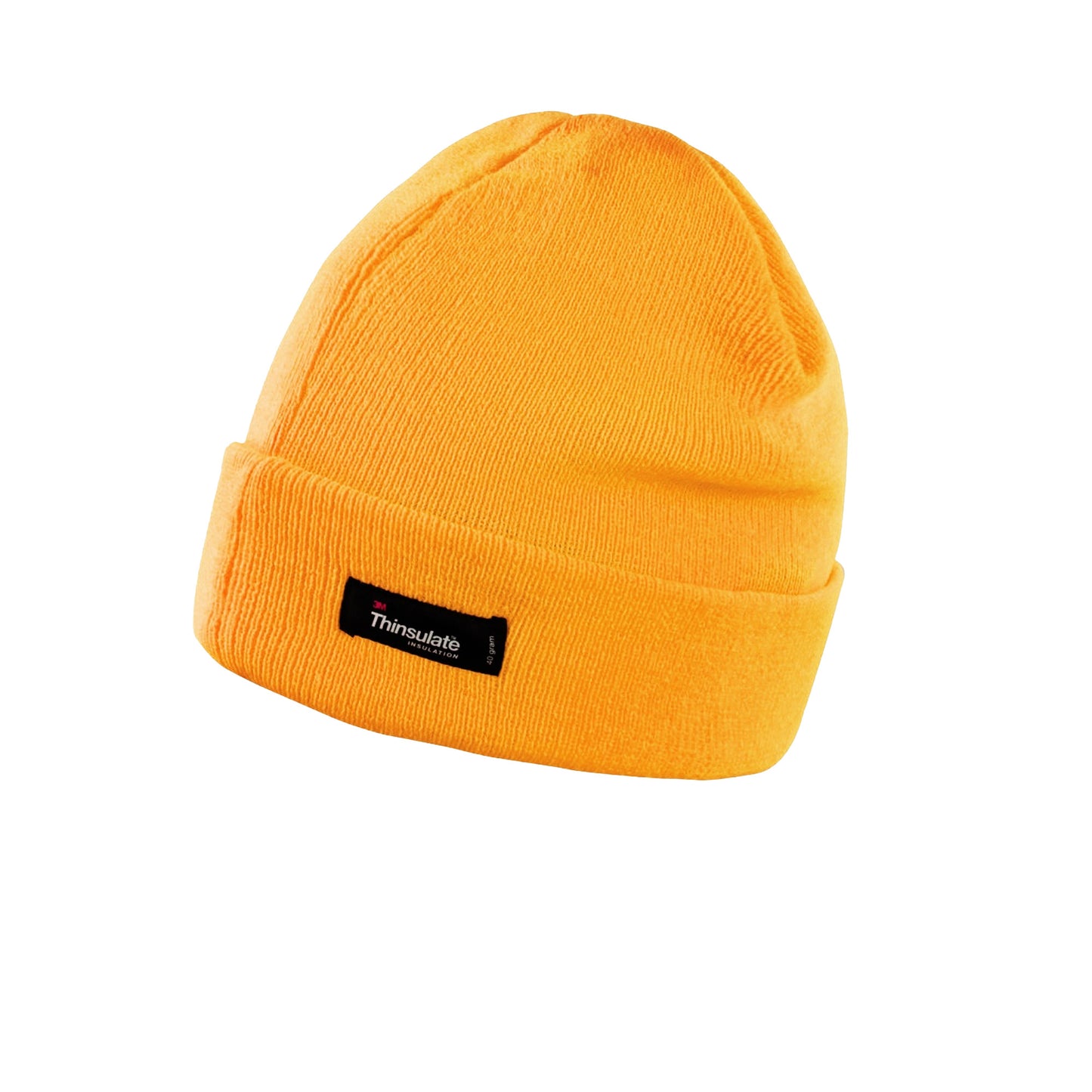 Fluoresent Orange - Front - Result Unisex Lightweight Thermal Winter Thinsulate Hat (3M 40g)