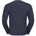 French Navy - Back - Russell Mens Authentic Sweatshirt (Slimmer Cut)