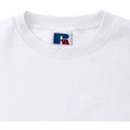 White - Side - Russell Mens Authentic Sweatshirt (Slimmer Cut)