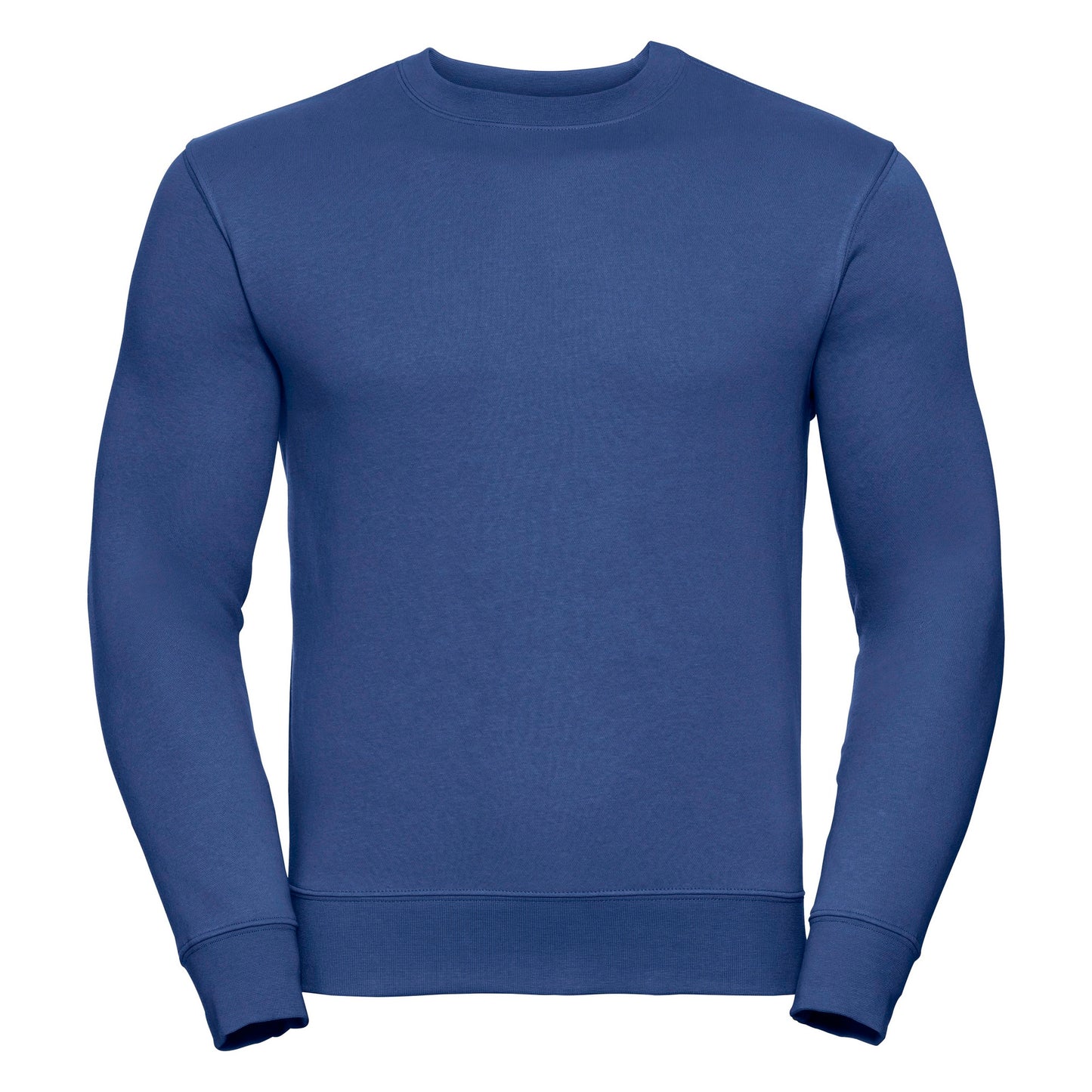 Bright Royal - Front - Russell Mens Authentic Sweatshirt (Slimmer Cut)