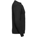 Black - Side - Russell Mens Authentic Sweatshirt (Slimmer Cut)