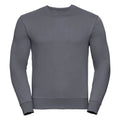 Convoy Grey - Front - Russell Mens Authentic Sweatshirt (Slimmer Cut)