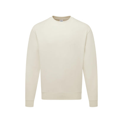 Natural - Back - Russell Mens Authentic Sweatshirt (Slimmer Cut)