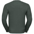 Bottle Green - Back - Russell Mens Authentic Sweatshirt (Slimmer Cut)
