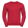 Classic Red - Front - Russell Mens Authentic Sweatshirt (Slimmer Cut)