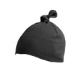 Black - Front - Babybugz Baby 1 Knot Plain Hat