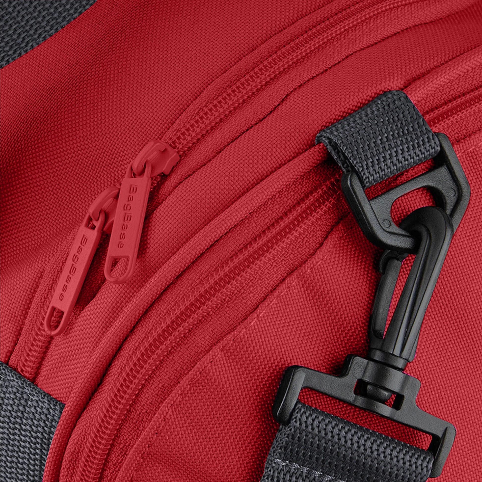 Classic Red - Side - Bagbase Freestyle Holdall - Duffle Bag (26 Litres)