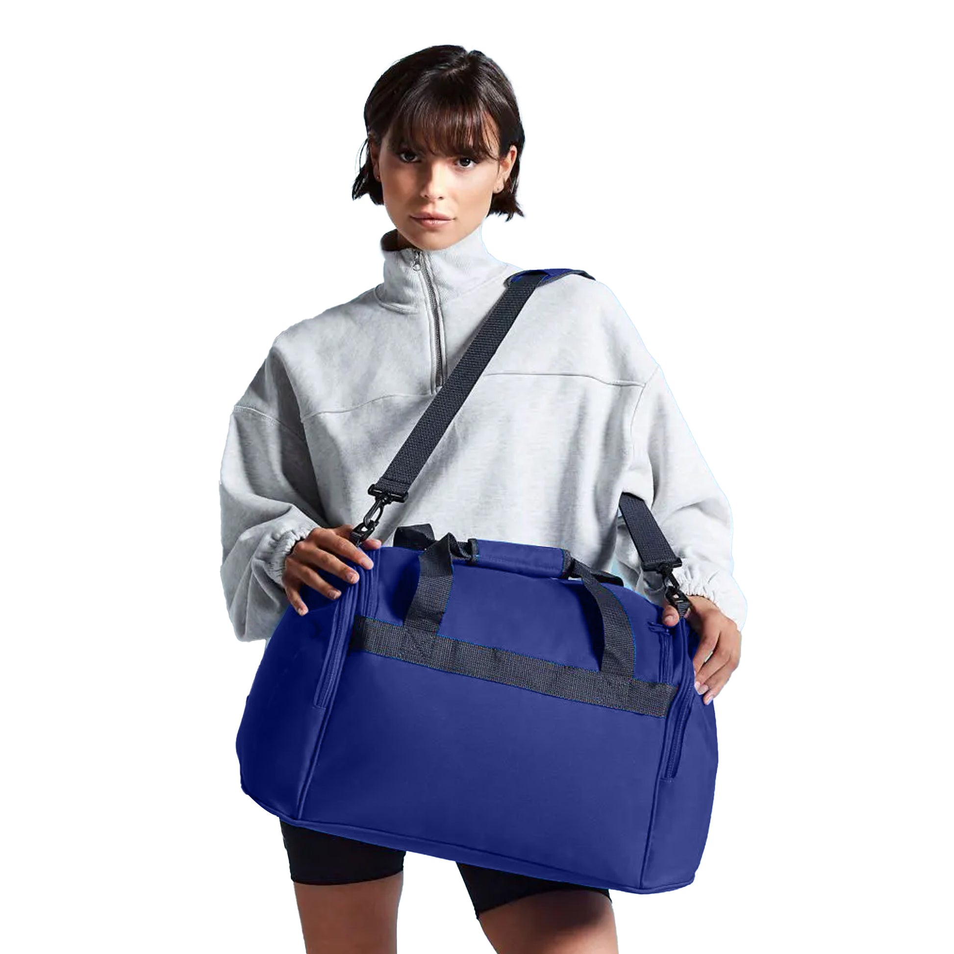 Bright Royal - Side - Bagbase Freestyle Holdall - Duffle Bag (26 Litres)