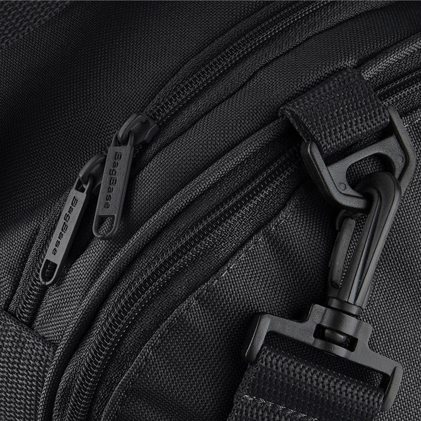 Black - Side - Bagbase Freestyle Holdall - Duffle Bag (26 Litres)