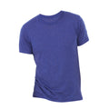 Navy Triblend - Front - Canvas Mens Triblend Crew Neck Plain Short Sleeve T-Shirt