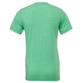Green Triblend - Side - Canvas Mens Triblend Crew Neck Plain Short Sleeve T-Shirt