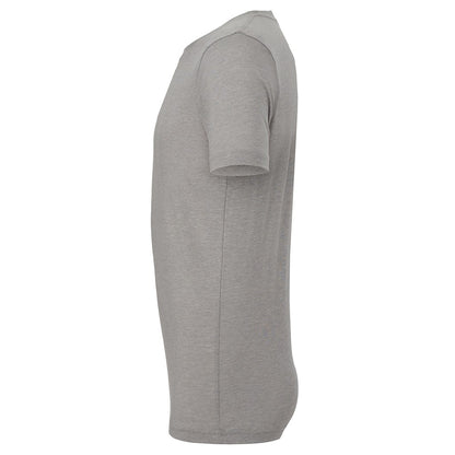 Athletic Grey Triblend - Side - Canvas Mens Triblend Crew Neck Plain Short Sleeve T-Shirt