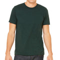 Emerald Triblend - Front - Canvas Mens Triblend Crew Neck Plain Short Sleeve T-Shirt