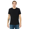 Soldi Black Triblend - Front - Canvas Mens Triblend Crew Neck Plain Short Sleeve T-Shirt