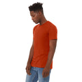 Brick Triblend - Side - Canvas Mens Triblend Crew Neck Plain Short Sleeve T-Shirt