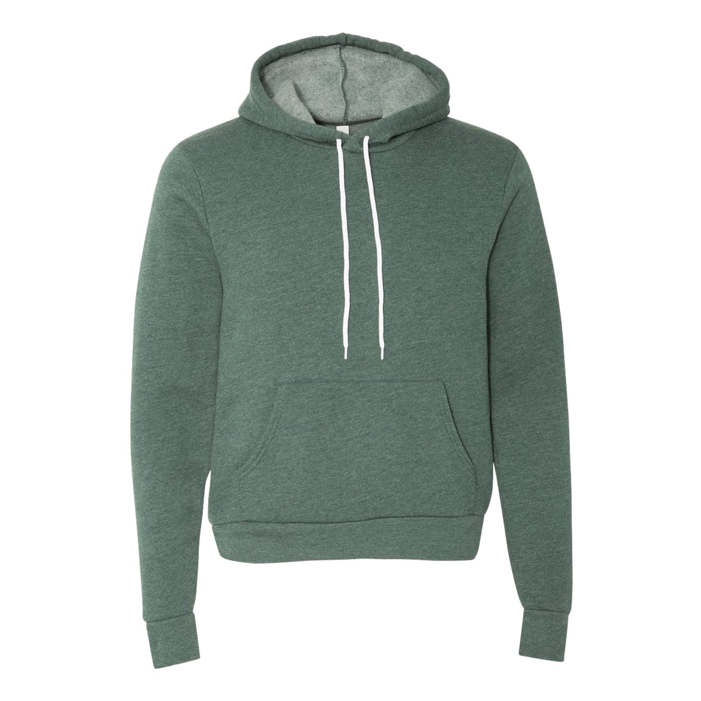 Heather Forest - Front - Canvas Unisex Pullover Hooded Sweatshirt - Hoodie
